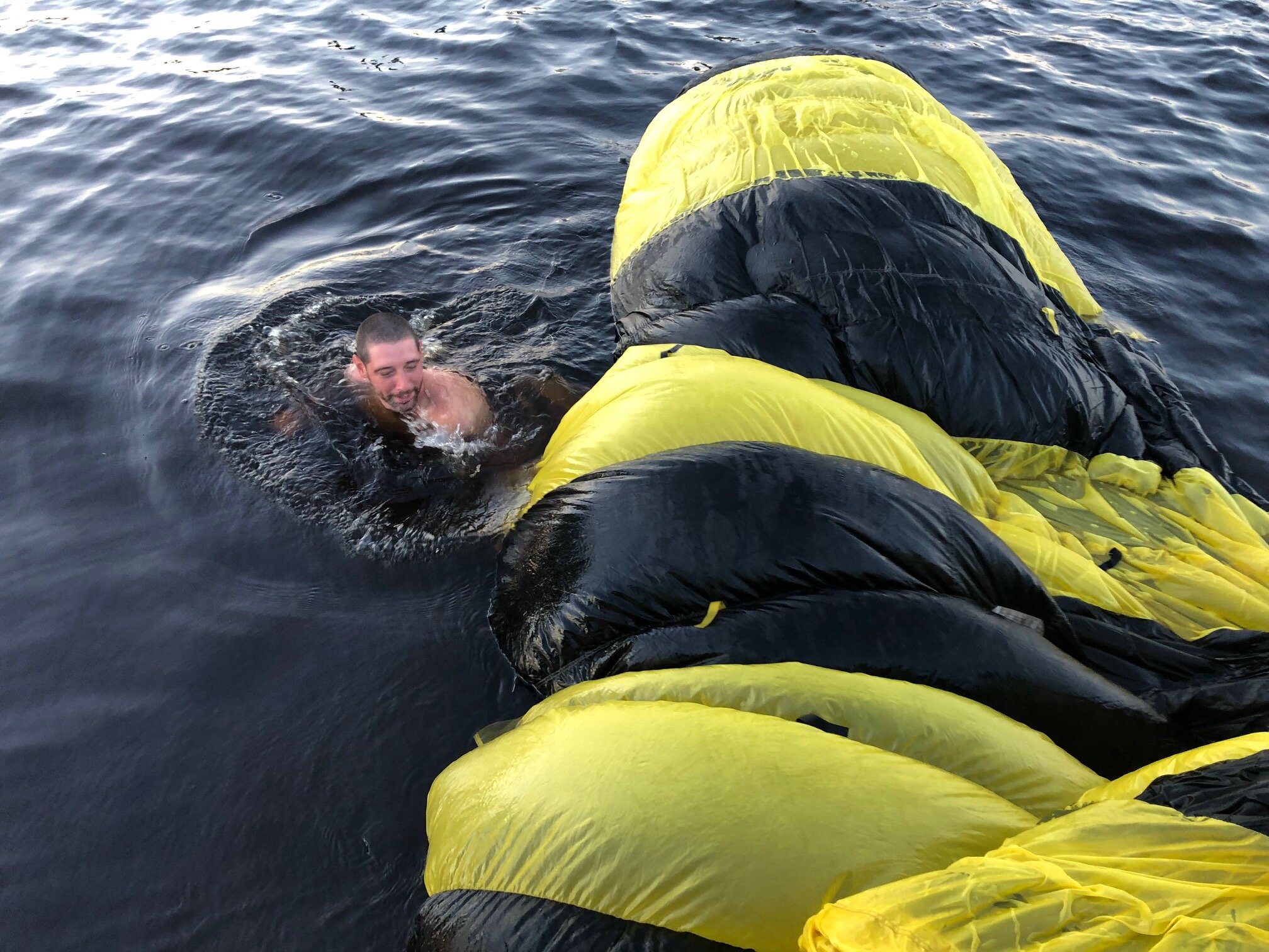 The text of the entry was as follows: Water Landings — Skydive Fundamentals