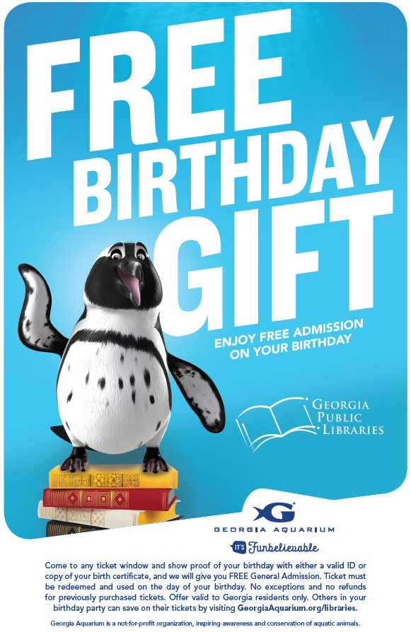 Simply click the tickets button here or at the top of the page, and select the number of birthday guests that will be visiting. Bookmarked Aquarium Offers Discounts for Library Patrons