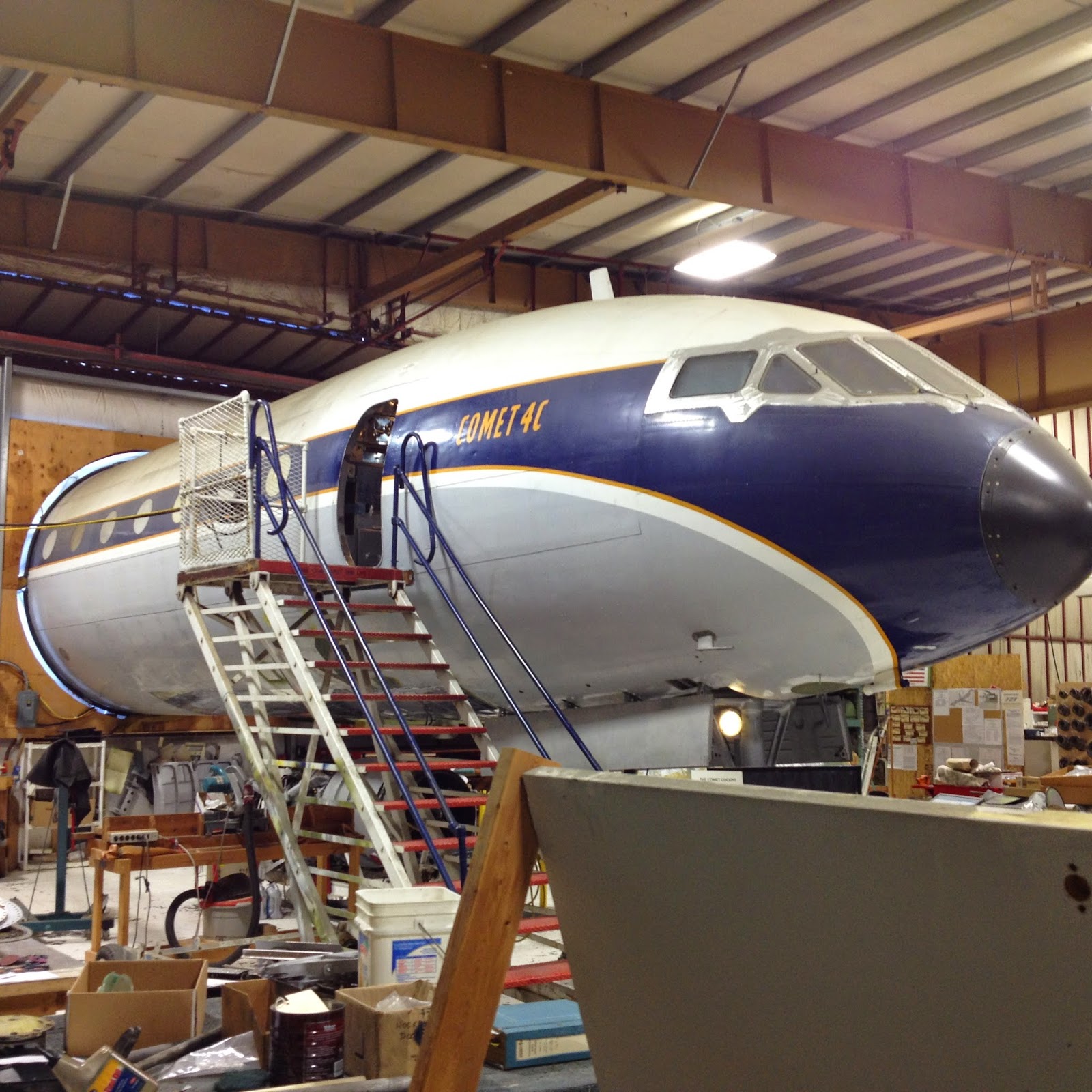 Tom and Donna Fulltimer RV Blog The Museum of Flight Restoration Center