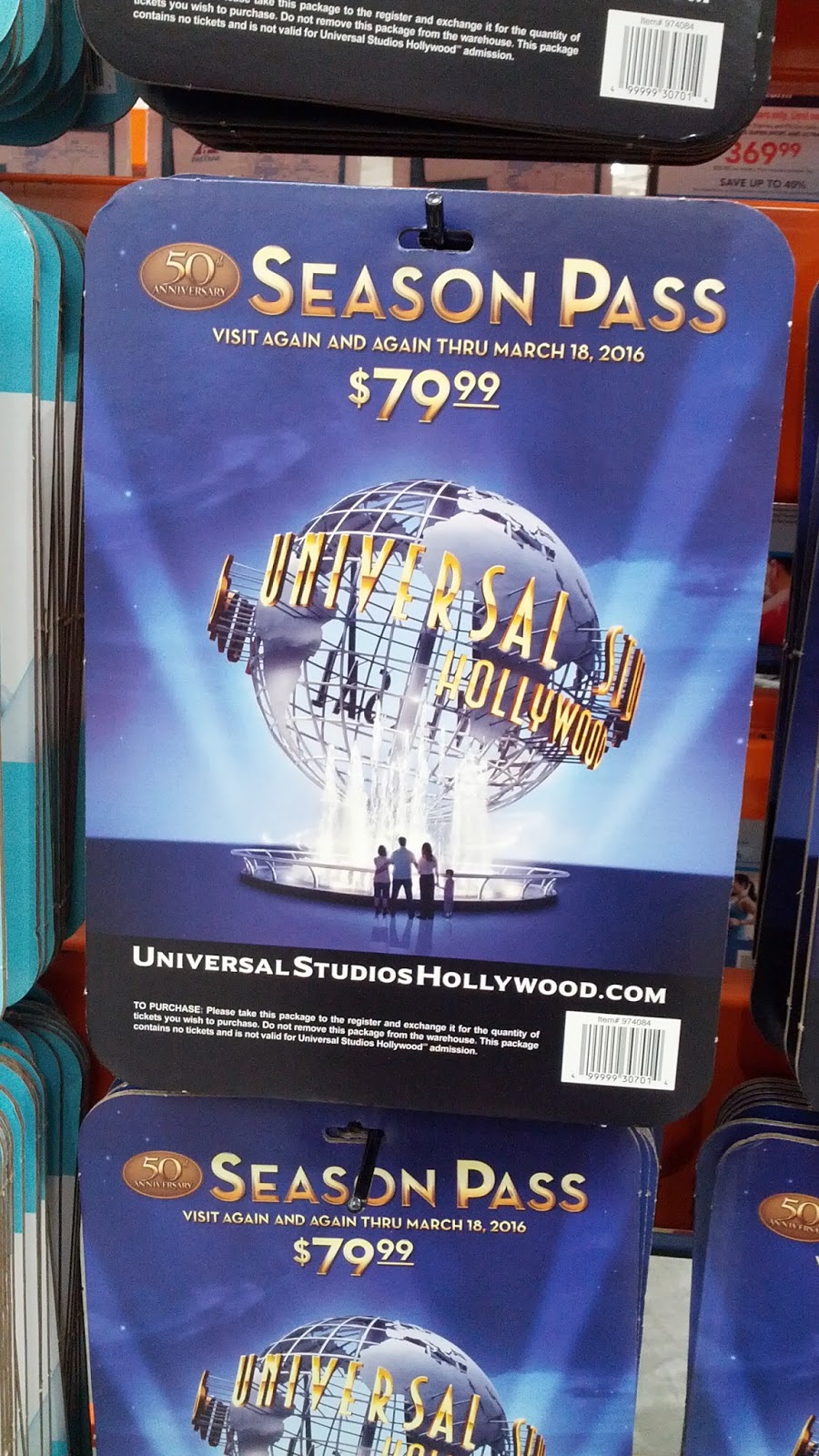 So, without further ado, let’s get started. Universal Studios 50th Anniversary 2015 Season Pass Costco Weekender